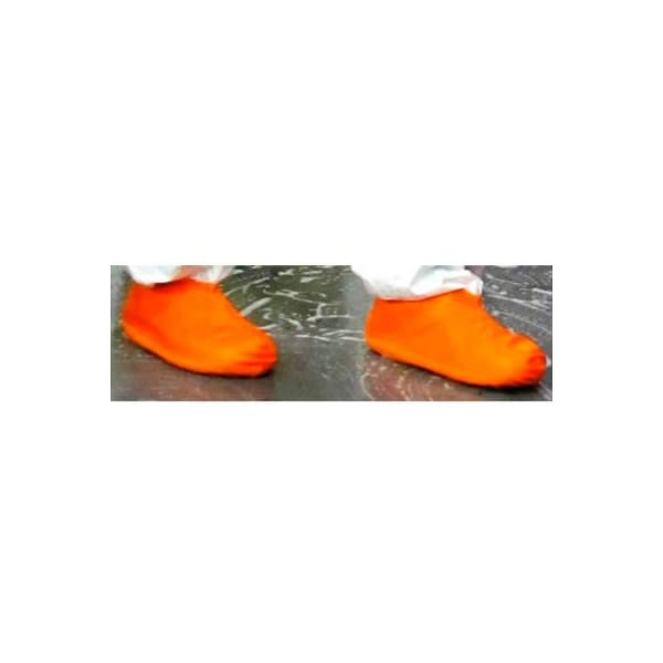 Keystone Safety Heavy Duty Latex Boot/Shoe Covers, Orange, XL, 100